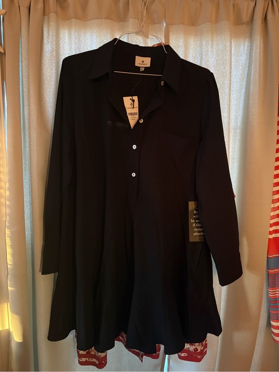 Tuckernuck Dresses & Skirts - Tuckernuck Black Mini Shirt Dress
